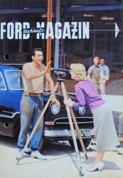 "Ford Verkaufsmagazin" Factorymagazine 1956 (4949)